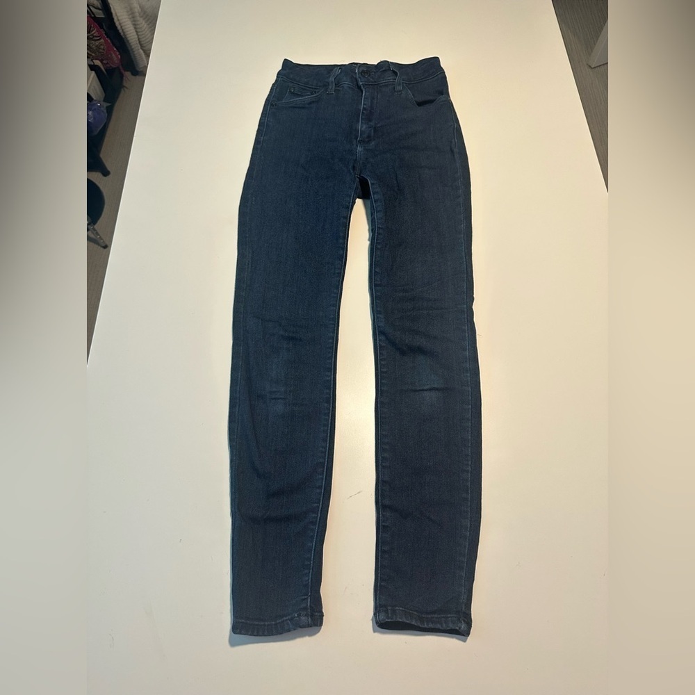 Just black blue jeans size 25